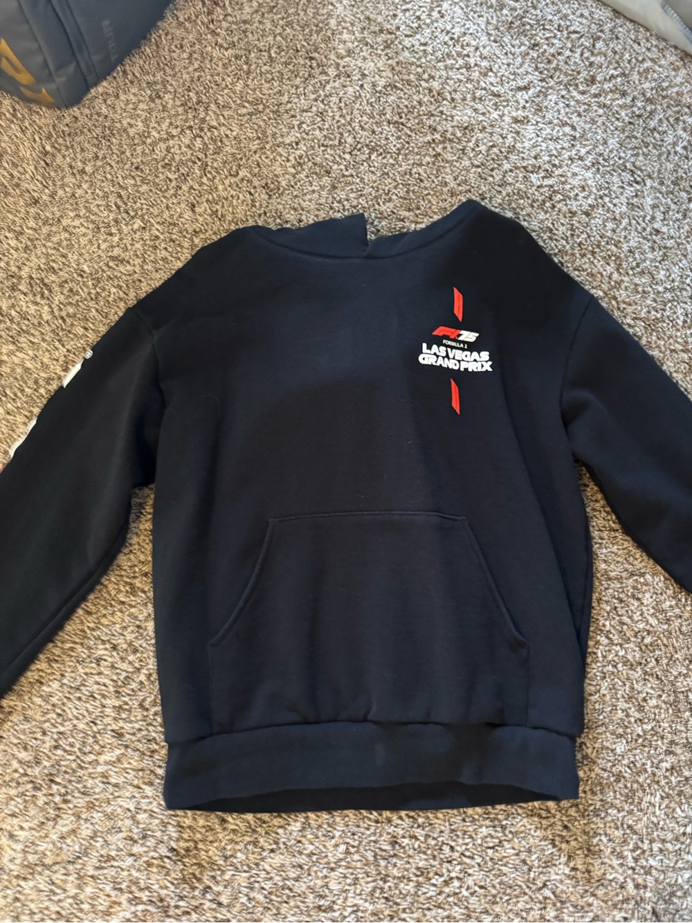 Las Vegas Grand Prix Black Pullover Crewneck Sweatshirt